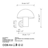 Zidna lampa Kubbe - 16000 - C