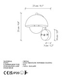 Zidna lampa Eylul - 15683 - D