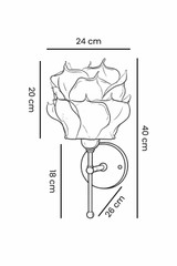 Zidna lampa APG0001