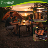Gardlov sklopivi vrtni stol + 4 stolice