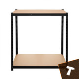 Stalak za odlaganje - crni 220x100x45 Bigstreen