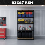 Stalak za odlaganje - crni 220x100x45 Bigstreen