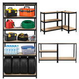 Stalak za odlaganje - crni 220x100x45 Bigstreen