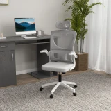 Ergonomska uredska stolica s podesivim naslonom za glavu