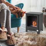 Kamin na bioetanol 0,9 L, bez dima, crni