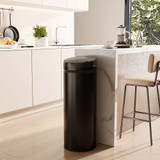 Kanta za smeće sa senzorom 50 L, soft-close poklopac, crna
