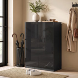 Ormar za cipele s 5 nivoa 72 × 34 × 103 cm, crni