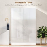 Ormar za cipele s 5 nivoa za 20 pari 72 × 34 × 103 cm, bijeli