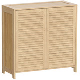 Uski ormar za cipele od bambusa 80 × 35 × 80 cm, prirodna boja