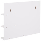 Ogledalo za kupatilo s 3 police 60 × 10 × 48 cm, bijelo