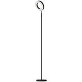 Podna LED lampa 42 W s podesivom glavom, RGB i bijelo svjetlo, crna