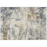 Tepih s apstraktnim uzorkom 230 × 160 cm, perivi, sivi