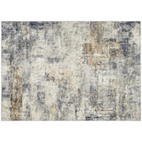 Perivi tepih s apstraktnim uzorkom 200 × 140 cm, siva