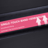 Okrugla prostirka za pole dance, debljine 5 cm, crna
