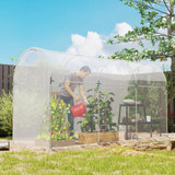 Folija za pokrivanje plastenika 6 × 10 m, prozirna