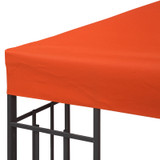 Zamjenski krov za paviljon 3 × 3 m, vodootporan, rđasto crvena
