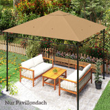 Zamjenski krov za paviljon 300 × 300 cm, bež