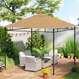 Zamjenski krov za paviljon 300 × 300 cm, bež