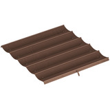 Zamjenski krov za paviljon 3 × 3 m, 250 × 255 cm, boja kafe