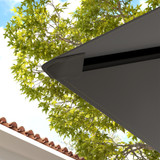 Zamjenski krov za paviljon 3 × 3 m, vodootporan, siva