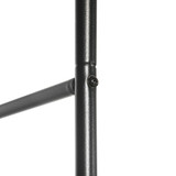 Vrtni luk za penjačice 140 × 40 × 240 cm, crni