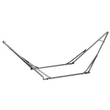 Stalak za viseću mrežu 3 u 1, sklopivi 290 × 92 × 88 cm, crno-srebrni