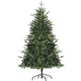 Vještačka novogodišnja jelka 150 cm s metalnim stalkom, zelena