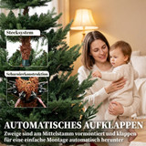 Vještačka novogodišnja jelka, gusta, brza montaža, zelena