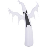 Naduvavi duh za Halloween s LED osvjetljenjem, bijeli