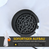 Napuhavajući duh za Halloween s LED osvjetljenjem, bijeli
