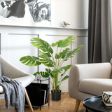 Vještačka biljka monstera u loncu Ø 17,5 × 120 cm, zelena
