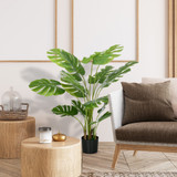 Vještačka biljka monstera u loncu Ø 17,5 × 120 cm, zelena
