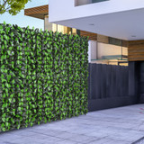 Vještačka živica od listova 300 × 100 cm, zelena
