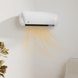 Zidna keramička grijalica s ventilatorom 2000 W, bijela