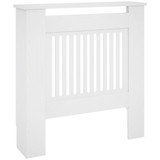 Maska za radijator s policom 78 × 19 × 81 cm, bijela
