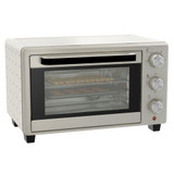 Mini pećnica 21 L, 100–230 °C, 3 načina rada, krem bijela