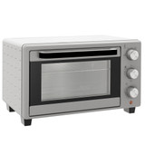 Mini rerna 21 L s 3 načina rada, 100–230 °C, srebrna