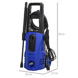 Perač visokog pritiska 1800 W, 150 bar, s podesivom mlaznicom, plavi