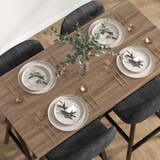 Set bar stola i 4 barske stolice, stol 120 × 60 × 91 cm, tamnosiva