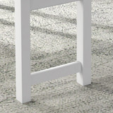 Trpezarijski set stol, klupa i 2 stolice 108 × 65 × 75 cm, sivo-bijeli