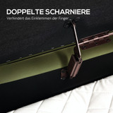 Klupa s prostorom za odlaganje 107 × 42 × 45,5 cm, tamnozelena