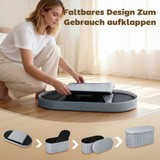 Klupa s prostorom za odlaganje, sklopiva 76 × 38 × 35 cm, tamnosiva