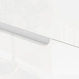 Komoda s 4 ladice 60 × 40 × 85 cm, sjajno bijela