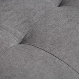 Dvosjed sofa s prostorom za odlaganje, siva