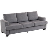 Trosjed sofa 213 × 82 × 90 cm, siva