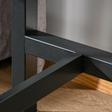 Barski stol u izgledu mramora 120 × 40 × 100 cm, bijelo-crni