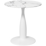 Okrugli trpezarijski stol Ø 70 × 74 cm, bijeli