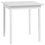 Trpezarijski stol za dvije osobe 75 × 75 × 76 cm, bijeli