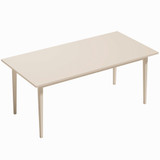 Trpezarijski stol za 8 osoba 180 × 90 × 76 cm, krem