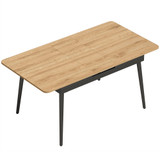Trpezarijski stol na razvlačenje 130–160 × 85 × 75 cm, boja hrasta